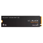 Western Digital - WD_BLACK 4TB SN7100 NVMe Internal Gaming SSD Solid State Drive - Gen4 PCIe, M.2 2280, Up to 7,000 MB/s - WDS400T4X0E